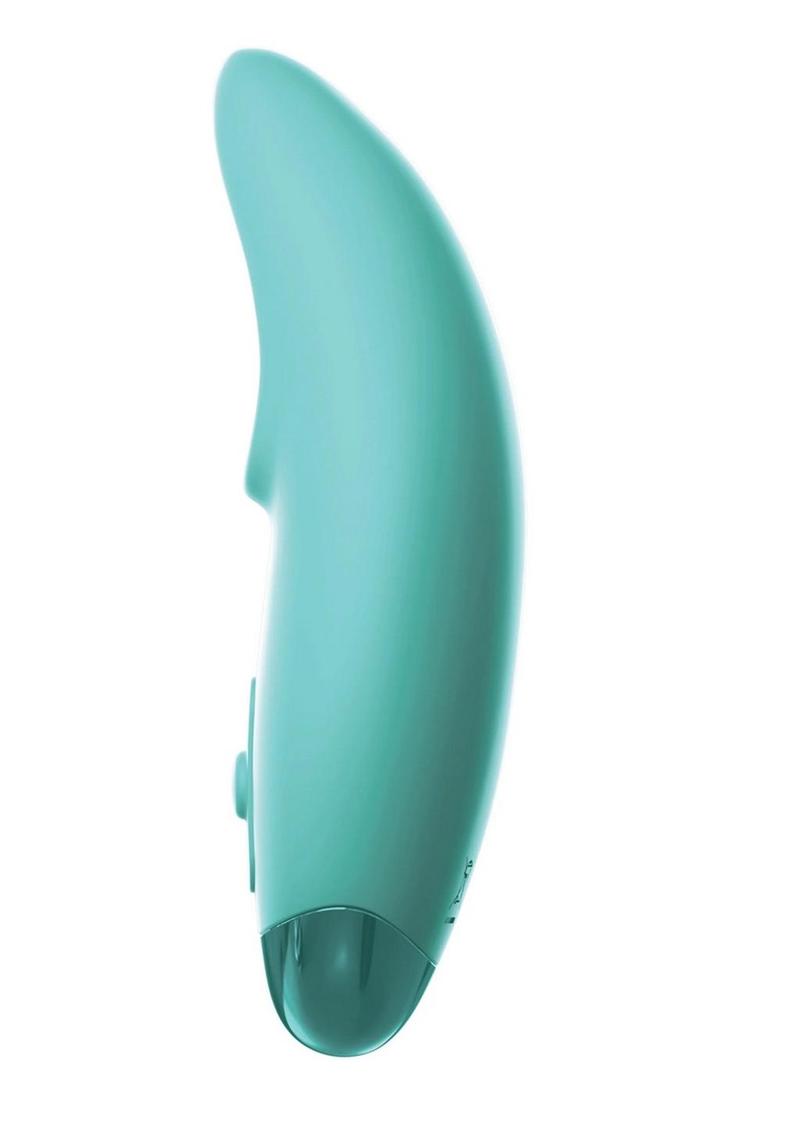 Jimmyjane Form 3 Pro Rechargeable Clitoral Stimulator - Metal/Teal