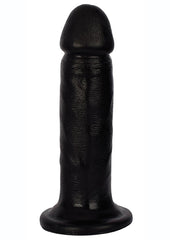 Jock Realistic Dildo - Black - 6in