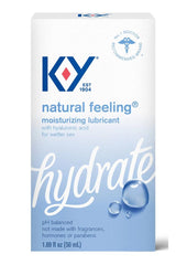 K-Y Hydrate Natural Feeling Moisturizing Lubricant with Hyaluronic Acid - 1.69oz