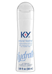 K-Y Hydrate Natural Feeling Moisturizing Lubricant with Hyaluronic Acid - 1.69oz