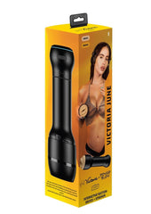 Powerblow and Feel Victoria June Stroker Kit - Mouth - Black/Vanilla