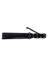 Leather Spiral Paddle - Black