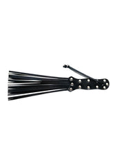 Leather Spiral Paddle - Black