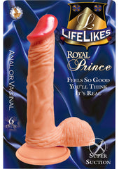 Lifelikes Royal Prince Dildo - Vanilla - 6in