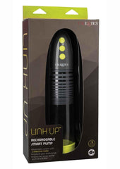 Link Up Rechargeable Smart Penis Pump - Green