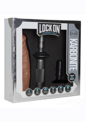 Lock On Karbonite Handle Kit - Black/Caramel