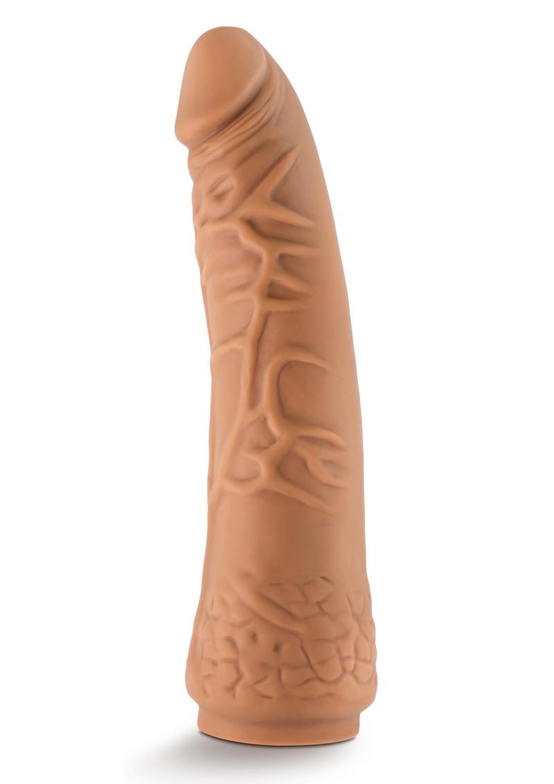 Lock On Realistic Lock On Dildo - Caramel - 7.5in