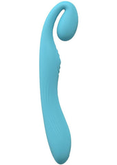 Loveline Obsession Rechargeable Dual Motor Vibe - Blue