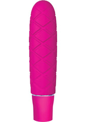 Luxe Cozi Mini Silicone Vibrator - Fuchsia/Pink