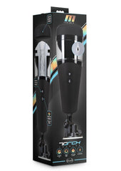 M For Men Torch Joyride Rechargeable Masturbator - Frosted - Clear