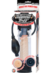 Mack Tuff Vibrating Power Penis Pump - Clear