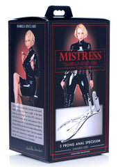 Mistress By Isabella Sinclaire Anal Speculum - Silver