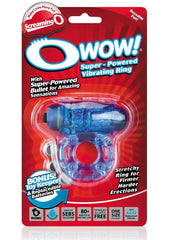 O Wow Vibrating Ring - Blue