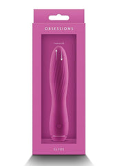 Obsessions Clyde Rechargeable Silcone Vibrator - Magenta/Pink