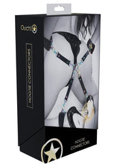 Ouch! Venice Collection Hogtie Connectors - Black