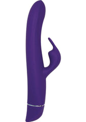 OVO K6 Flickering Silicone Rabbit Vibrator - Purple