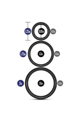 Performance Vs4 Pure Premium Silicone Cock Ring Set (3 Sizes