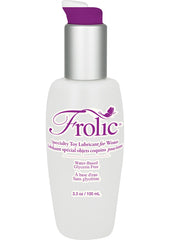 Pink Frolic Water Based Gel Lubricant - 3.3oz