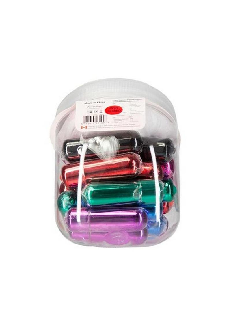 Powerbullet Bullet - Assorted Colors - 24 Per Display/Display