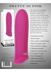 Pretty In Pink Rechargeable Bullet