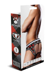 Prowler Tartan 1 Opn Brf Lg Blk/Red Fu23