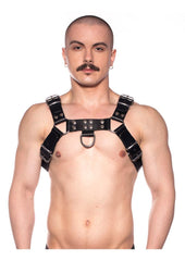 Prowler Red Butch Harness - Black/Silver - Small