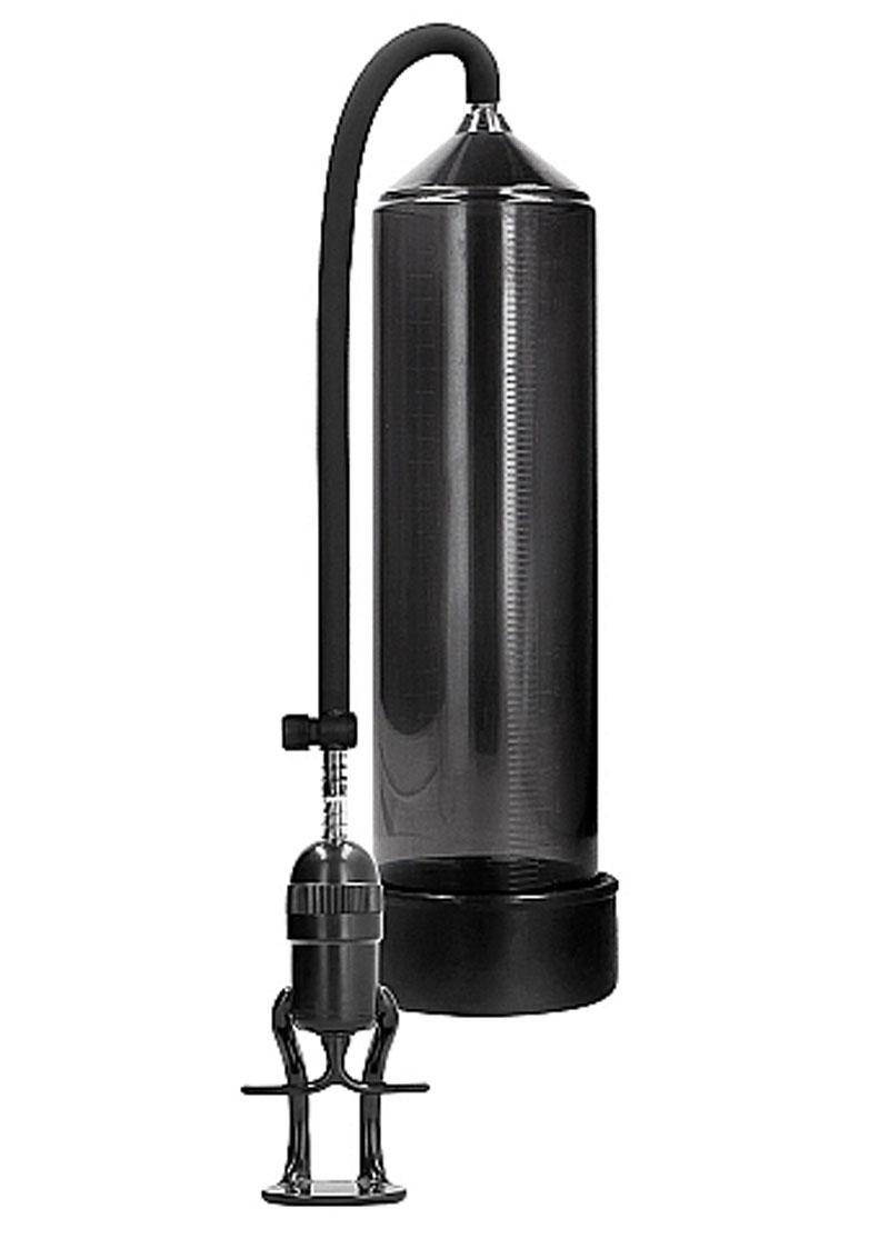 Pumped By Shots Deluxe Beginner Penis Pump - Black