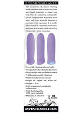 Purple Haze Rechargeable Silicone Bullet