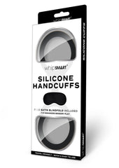 Quickie Cuffs with Eye Mask - Black - Small