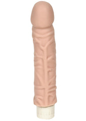 Quivering Cock Vibrating Dildo - Vanilla - 8in