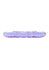 Reflective Gel Veined Double Dildo