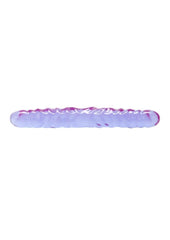 Reflective Gel Veined Double Dildo