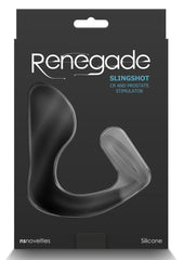 Renegade Slingshot Silicone Cock Ring and Prostate Plug