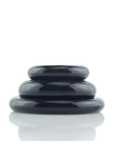 Ringo X3 Cock Rings (3 Sizes Per Pack) - Black (6 Packs Per Counter