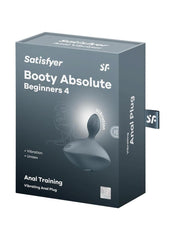 Satisfyer Booty Absolute Beginner 4 Rechargeable Silicone Anal Vibrating Plug - Blue