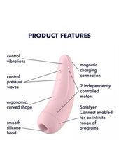 Satisfyer Curvy 2+ Rechargeable Silicone Clitoral Stimulator