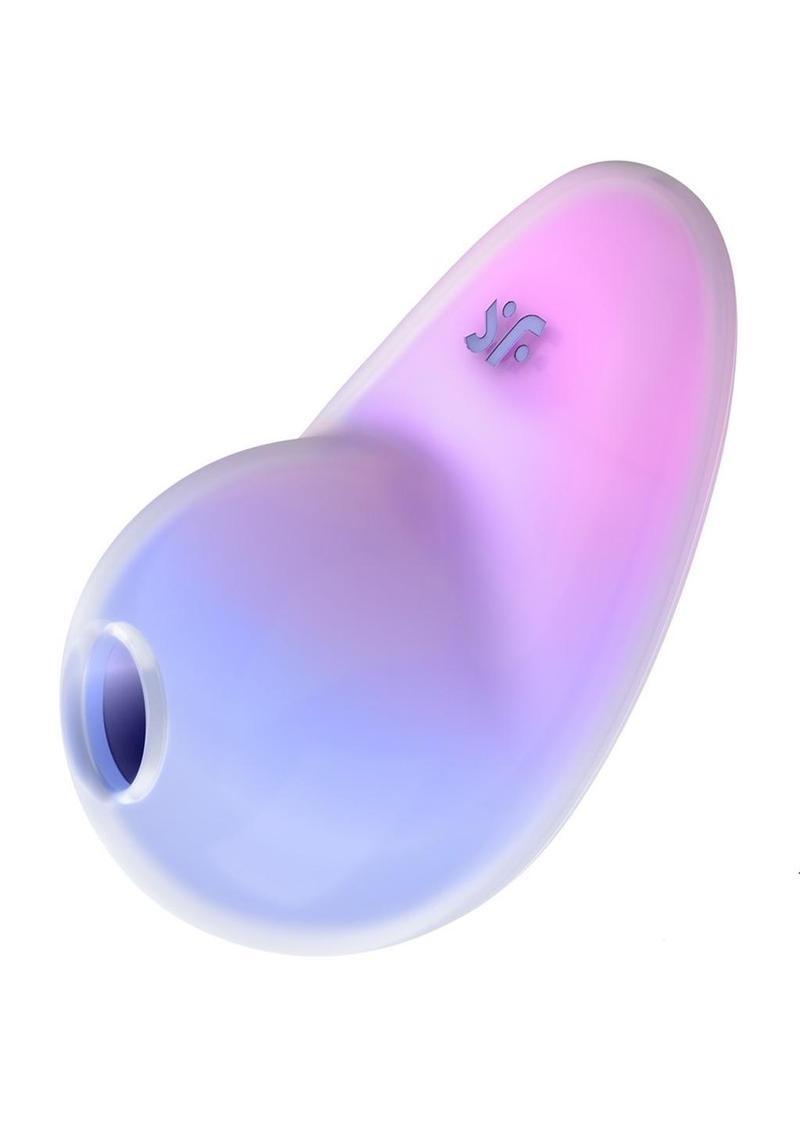 Satisfyer Pixie Dust Rechargeable Silicone Clitoral Stimulator - Pink/Violet
