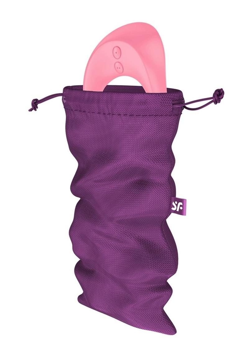 Satisfyer Treasure Bag Toy Storage - Purple/Violet - Medium