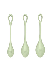 Satisfyer Yoni Power 2 Silicone Weighted Ben Wa Balls Set - Light