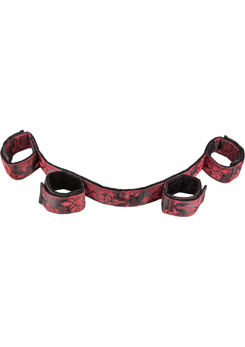 Scandal Bondage Bar - Black/Red