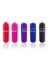 Scream O Soft Touch Bullets 3+1 Speed Mini Vibrator - Assorted Colors - 20 Each Per Display