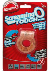 Screaming O Touch Plus Cock Ring Waterproof - Vanilla