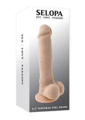 Selopa Natural Feel Dildo - Vanilla - 6.5in