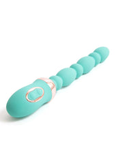 Sensuelle Flexii Beads Silicone Rechargeable Probe - Blue/Electric Blue