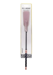 Sex and Mischief Brat Crop - Black/Rose Gold