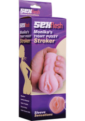 Sexflesh Monika's Tight Pussy Mini Stroker - Vanilla