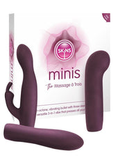 Skins Minis Massage A Trois - Magenta/Purple/White