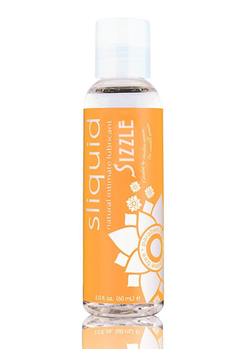 Sliquid Natural Sizzle Stimulating Lubricant - 2oz