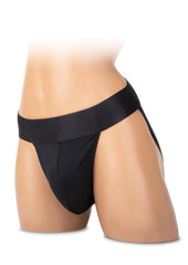 Soft Packing Jock Strap - Black - Large