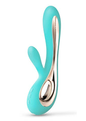 Soraya 2 Rechargeable Rabbit Vibrator - Aqua/Blue